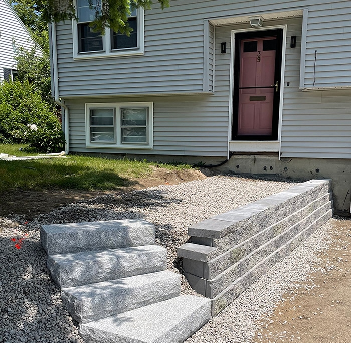 Affordable granite steps made in USA